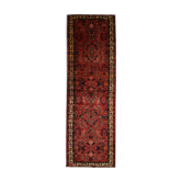 Tapis traditionnel persan vintage Long tapis en laine tissée à la main 110x350cm
