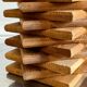 Vintage wooden lamp, L'Alpin chez lui