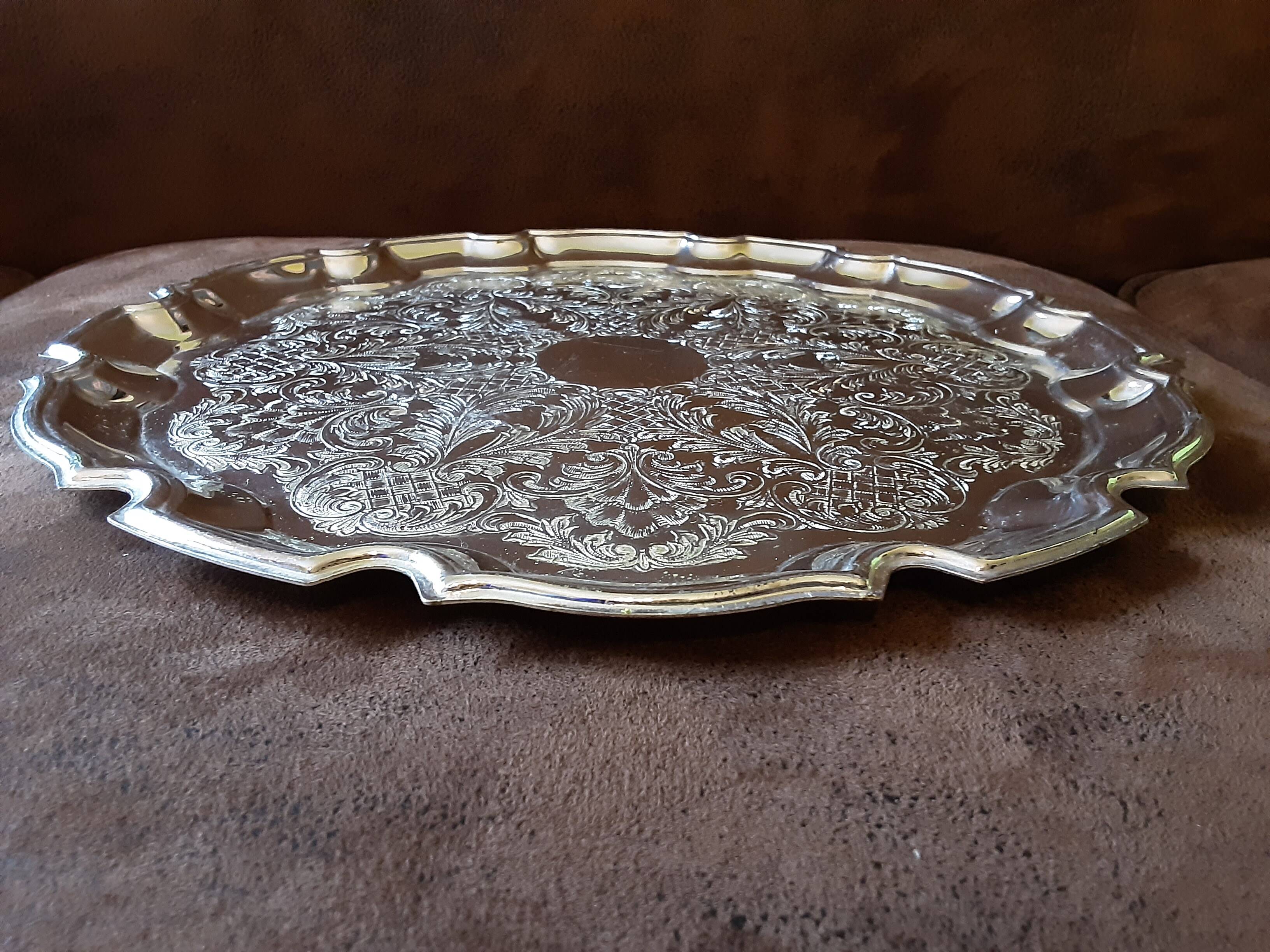 Large original stainless steel dish