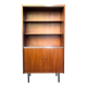 Vintage wooden bookcase with Scandinavian design