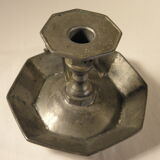 Tin candle holder