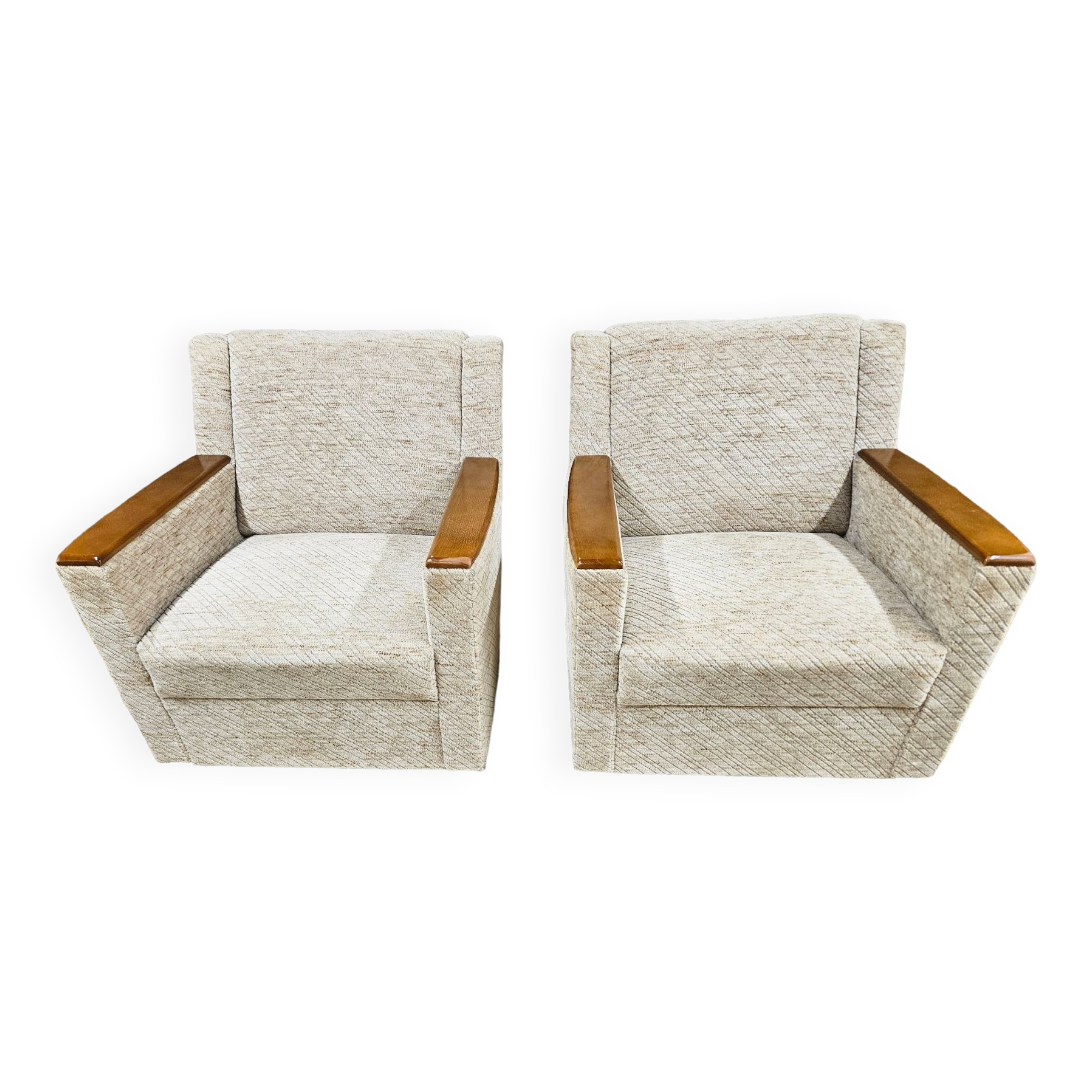 Pair of vintage armchairs