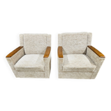 Pair of vintage armchairs