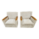 Paire de fauteuil vintage
