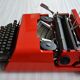 Olivetti "valentine" typewriter by Ettore Sottsass 1960