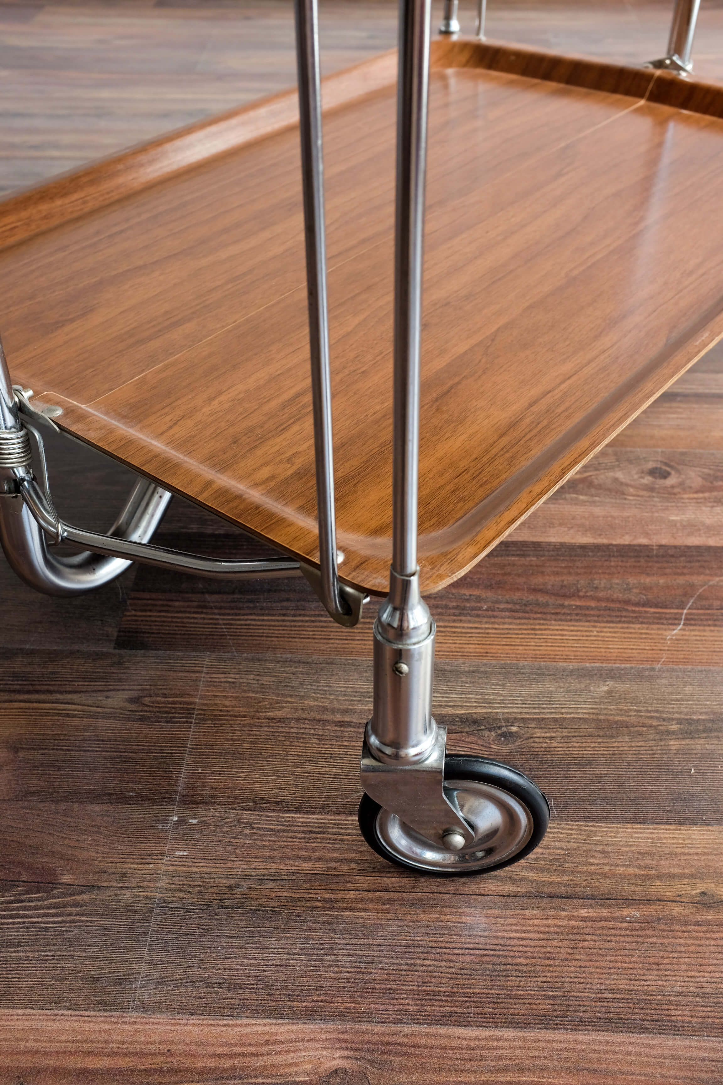 Folding serving trolley "Dinett" by Bremshey, Germany, 1960