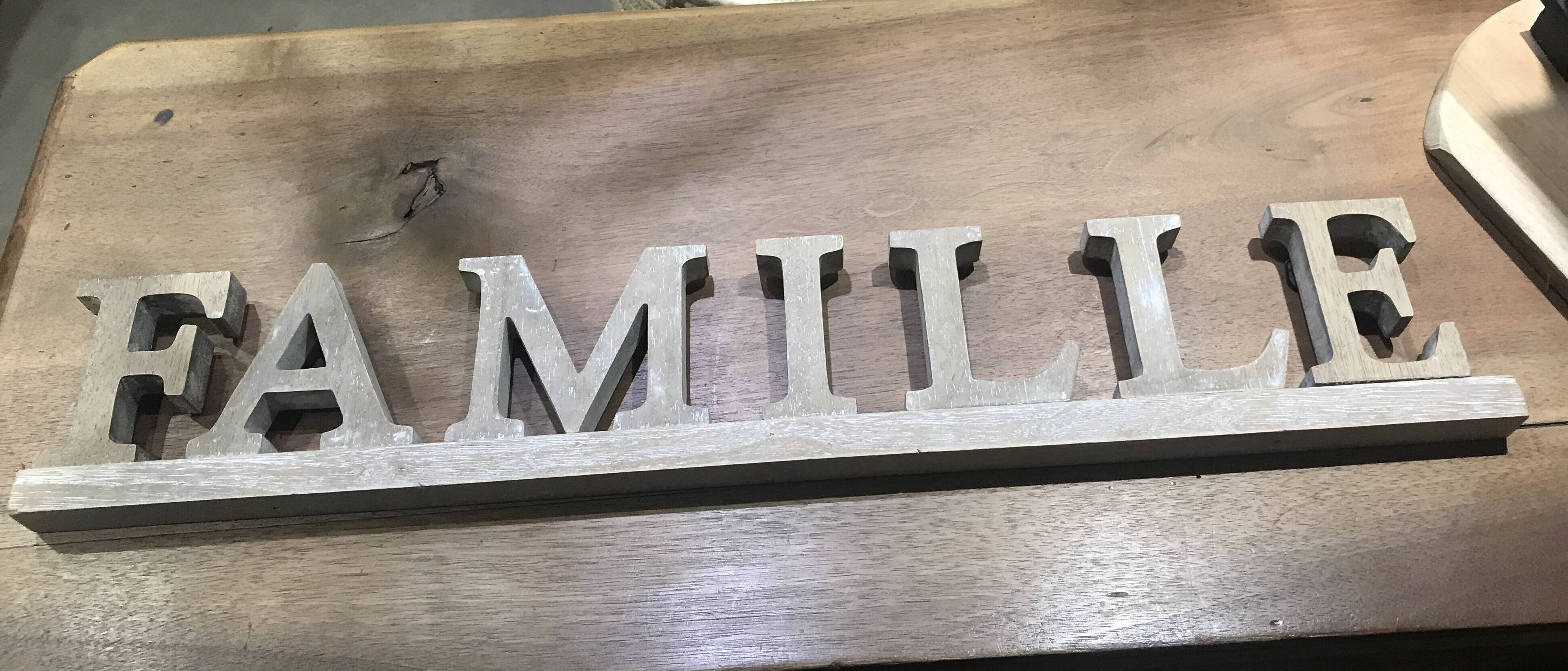 Word Family wood