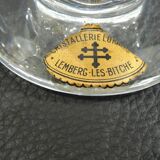 St Louis crystal wine carafe, Massenet model./vintage