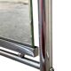 Chrome-plated aluminum entrance locker, 1950s