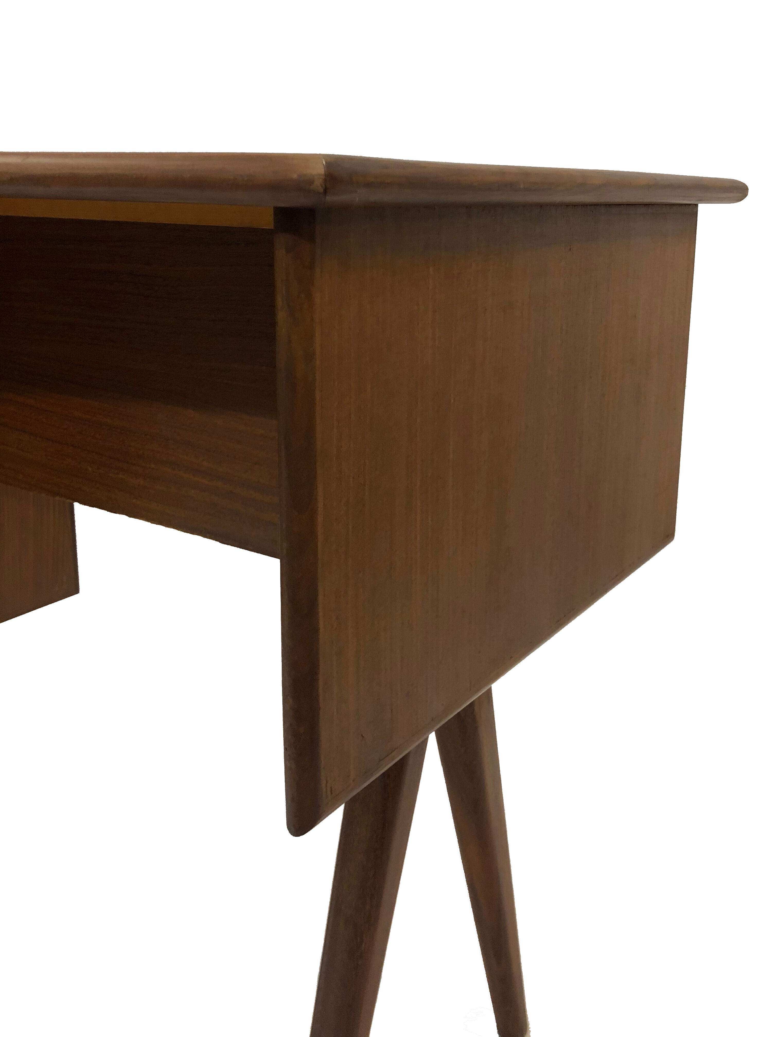 Vintage design desk Mid Century Danish Tijsseling