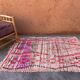 Pink Boujad Moroccan rug - 171 x 147 cm