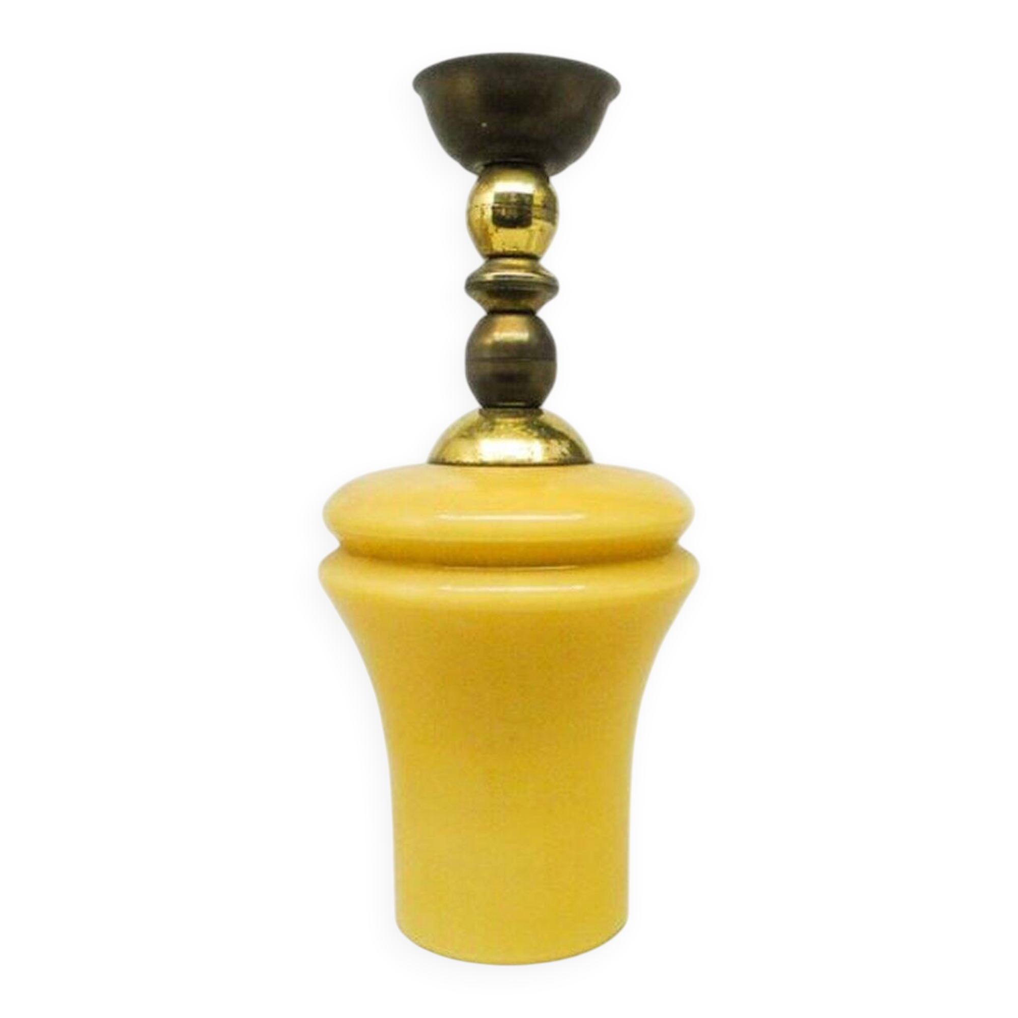 Pop art style pendant lamp, Poland, 1960s