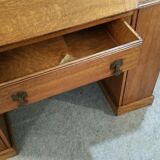 Bureau secrétaire en chêne