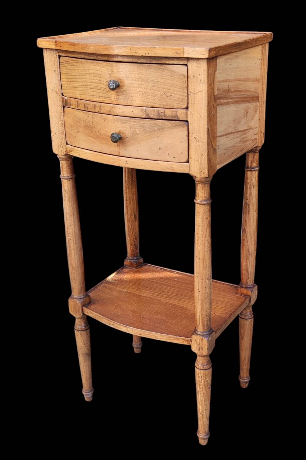 Old small piece of furniture, side table, bedside table