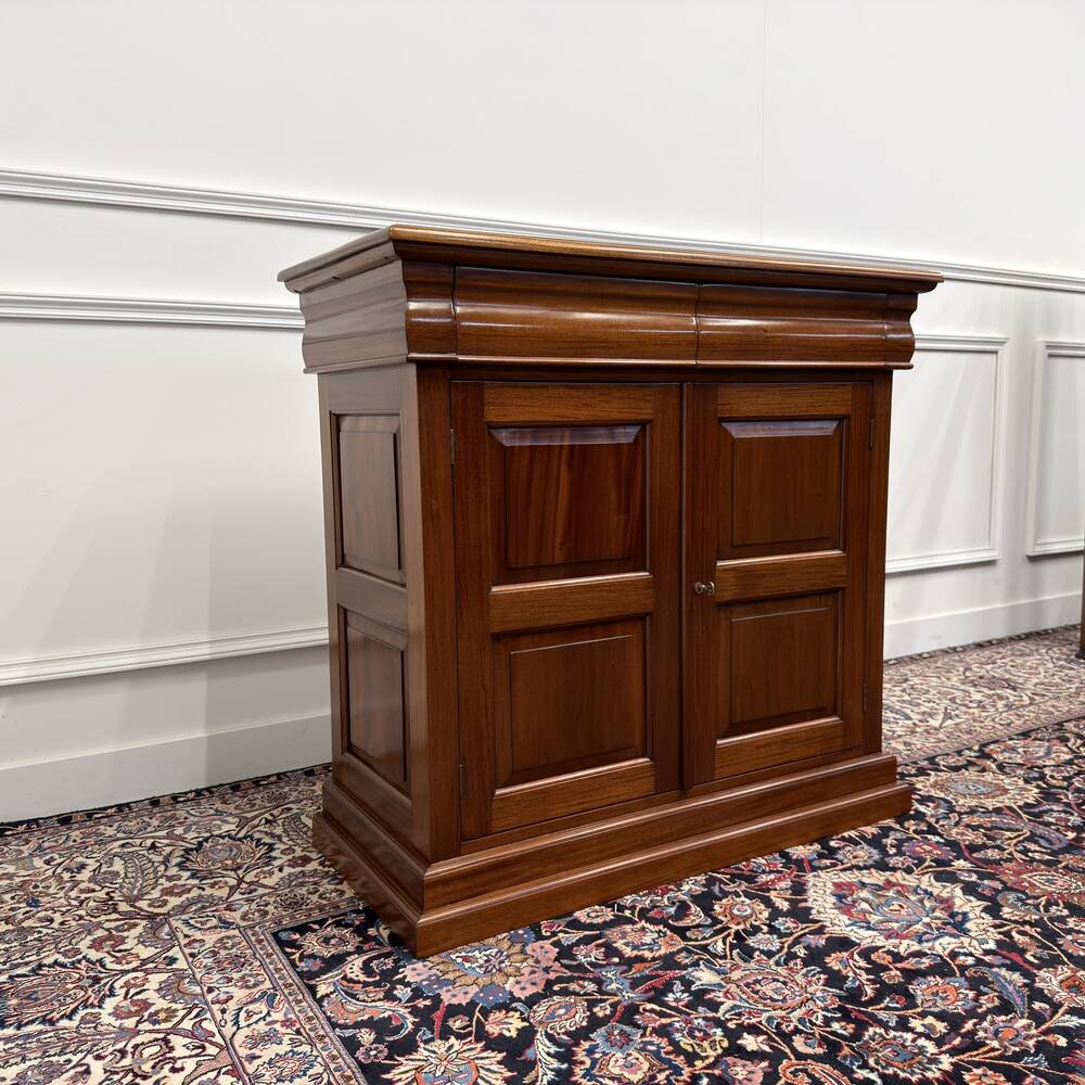 Classic English Office Cabinet Sideboard