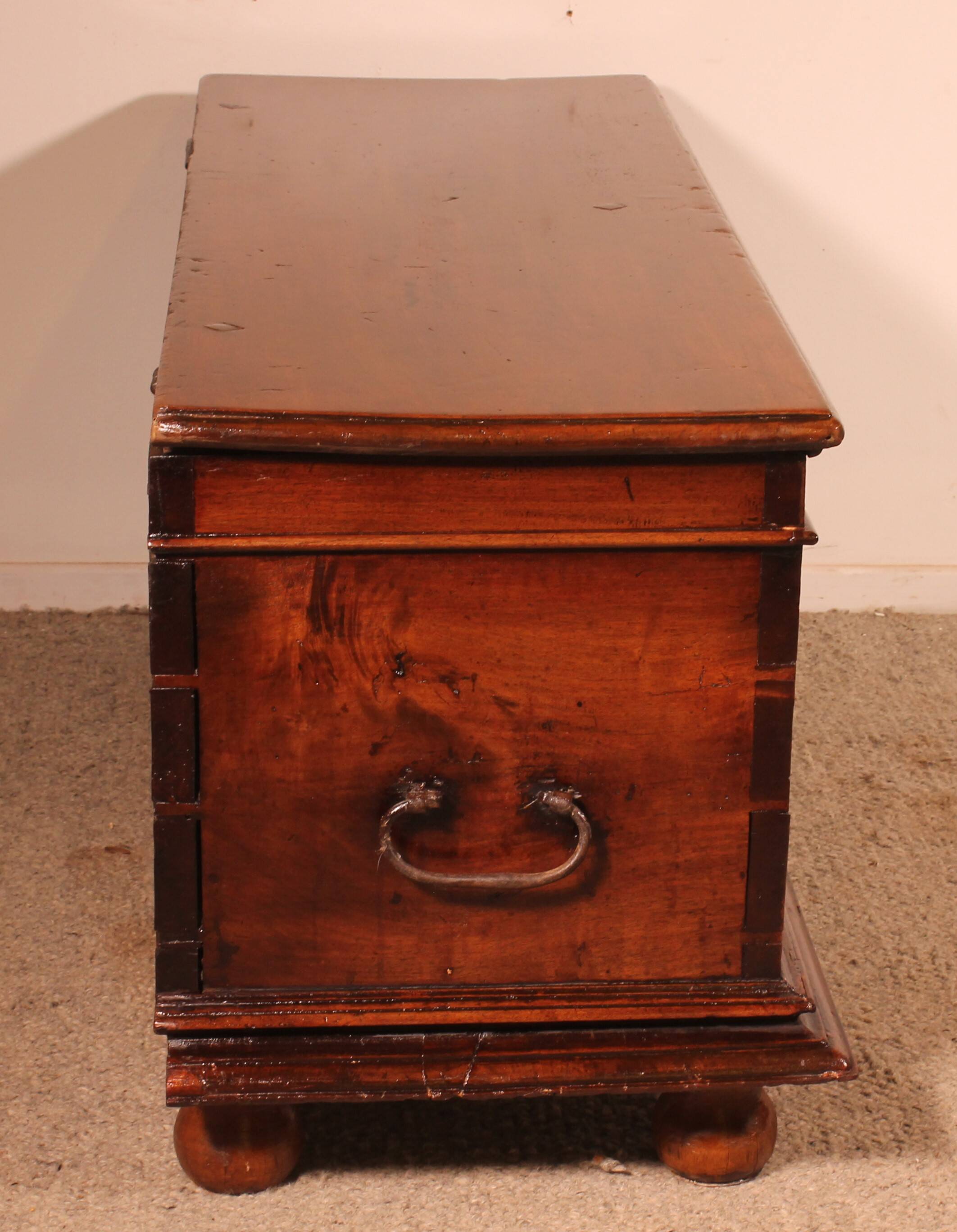 17th Century Spanish Walnut Chest