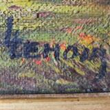 Tableau ancien signé