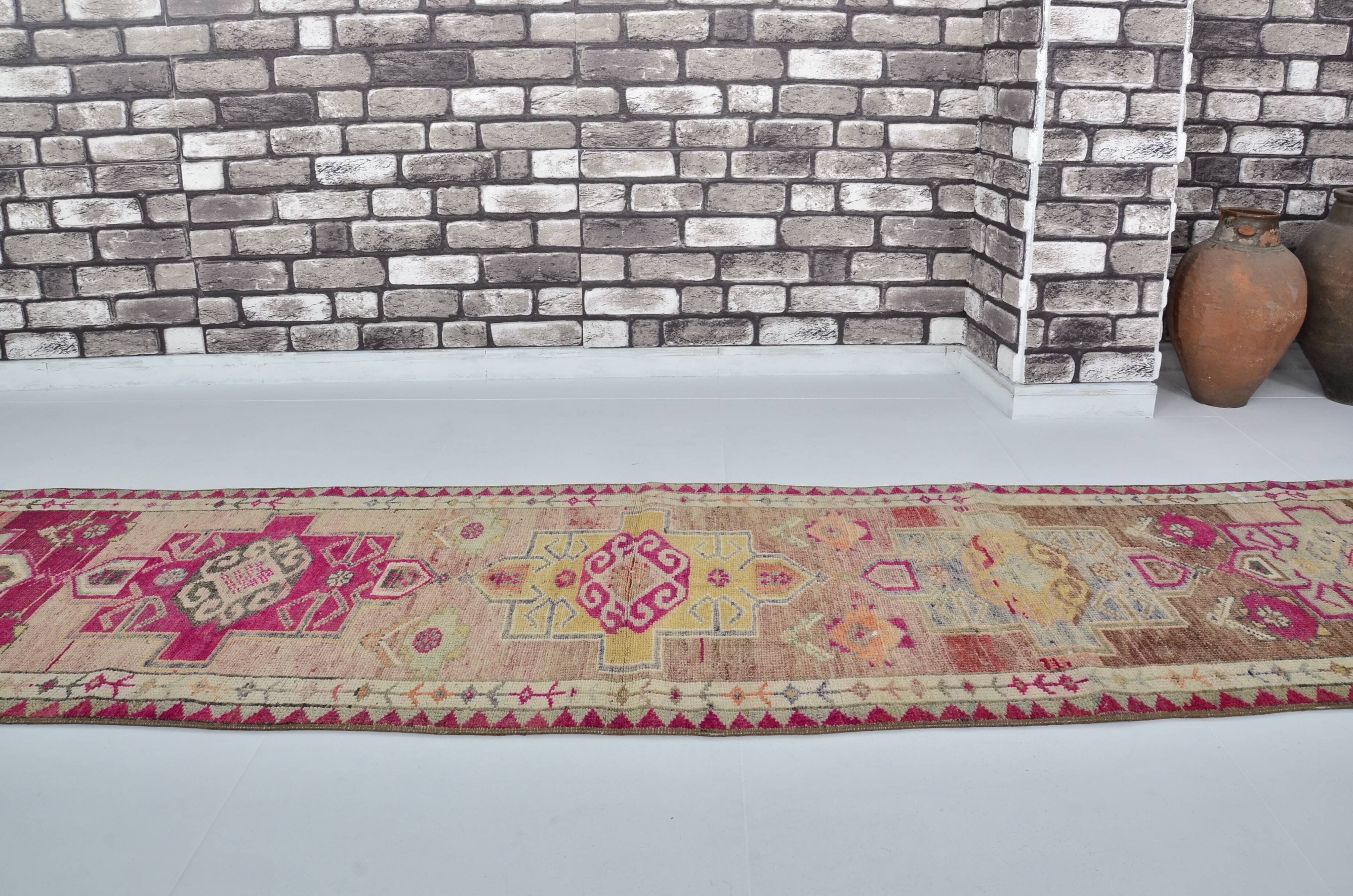 Vintage Anatolian Wool Runner Rug sku 2058