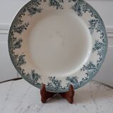 Round dish Terre de Fer Saint-Amand La Vallière XIXth