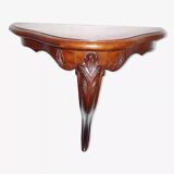 Small entrance console in solid oak.