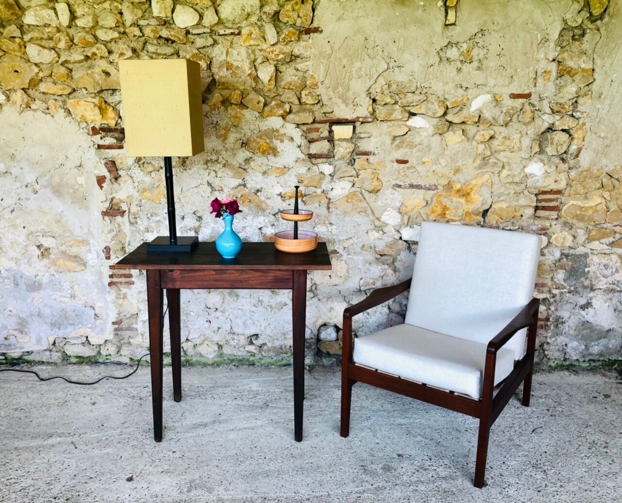 Wooden farmhouse console Circa 40/50