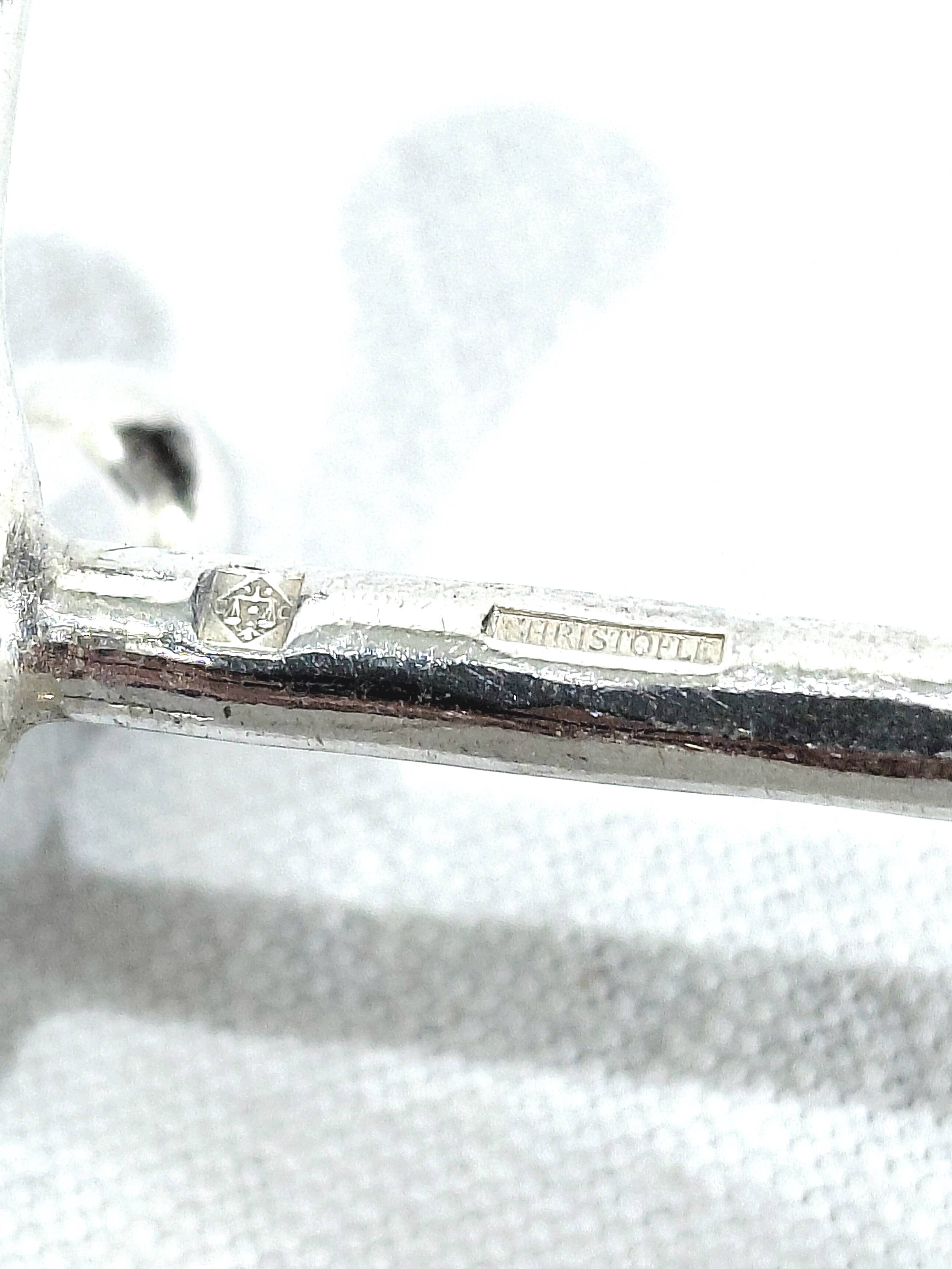 Christofle - set of 12 silver-plated knife rests