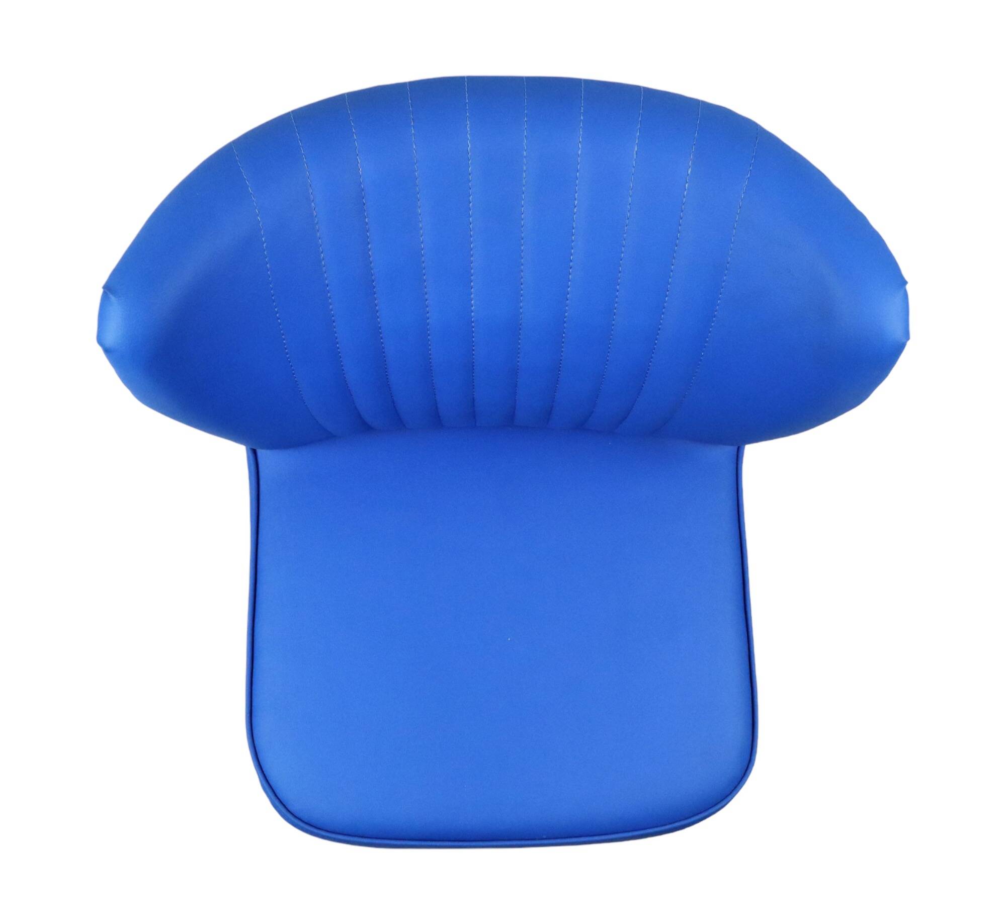 Expo 58 Armchair Seat Replica Blue Vintage Conical 72cm