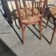 Set of 4 bistro chairs by J & J Khon, Austria, late 19th century