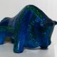 Aldo Londi Bitossi Rimini Taureau Bleu Italie, années 1960