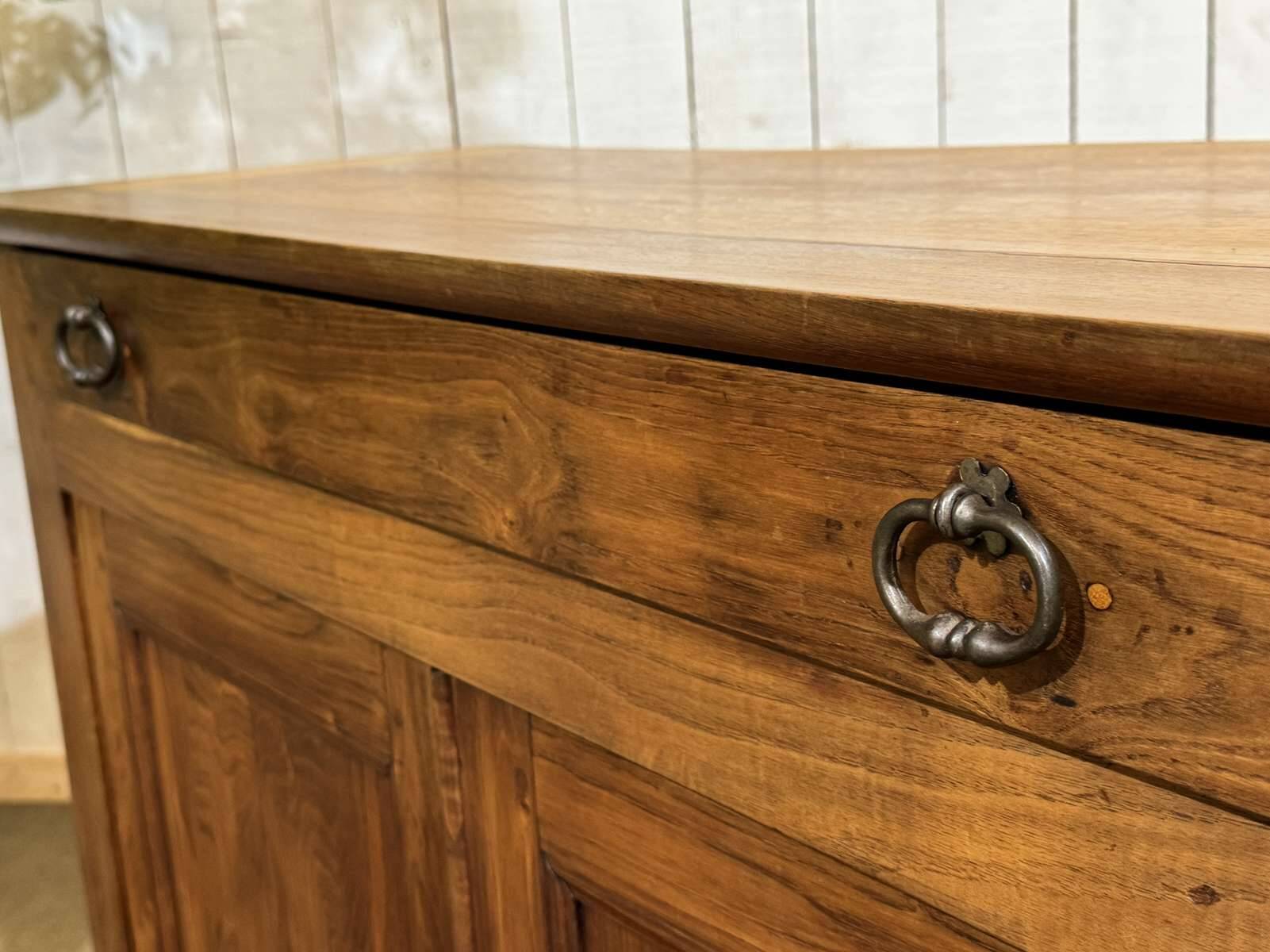 Buffet early 20th century in chestnut wood