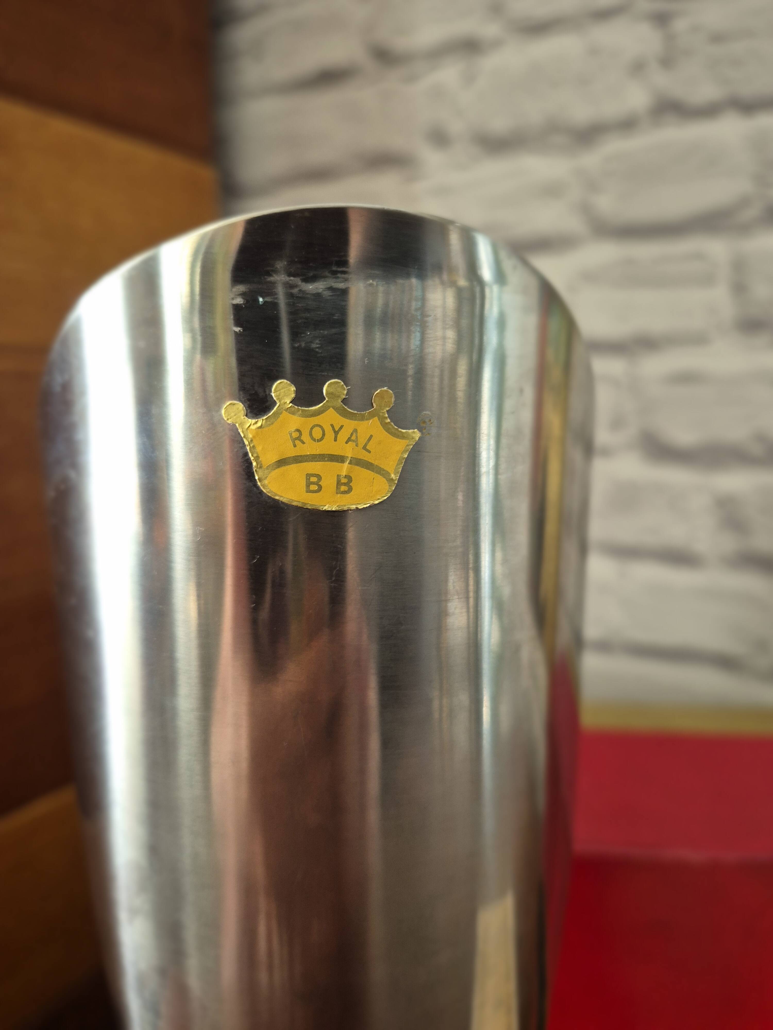 Royal BB Bouillet Bourdelle 70's Stainless Steel Pitcher