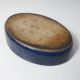 ancien plat en terre cuite vernissée