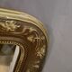 Miroir 1900 Louis Philippe en bois doré 103x75cm
