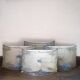 Vintage Murano glass wall lamps by Mazzega, Italy, 1970, set of 4