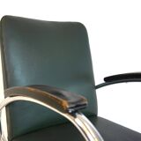 Fauteuil en acier tubulaire Mauser RS 7