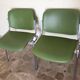 Chairs (4) Anonima Castelli - Giancarlo Piretti - DSC106 - Metal, Eco-leather