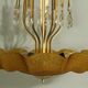 Fountain pendant light from Kamenický Šenov, 1970s