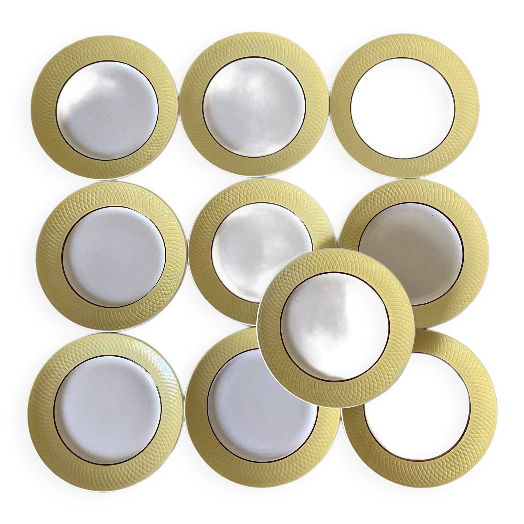 60s flat plates Moulin des Loups