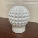 Pair of opaline and porcelain wall lights scandinavian design 1950.