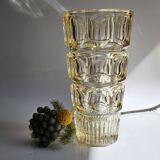 Hermanova Hut Glass Vase - F. Peceny 1970