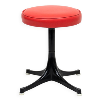 Tabouret du milieu du siècle par George Nelson pour Herman Miller, années 1950