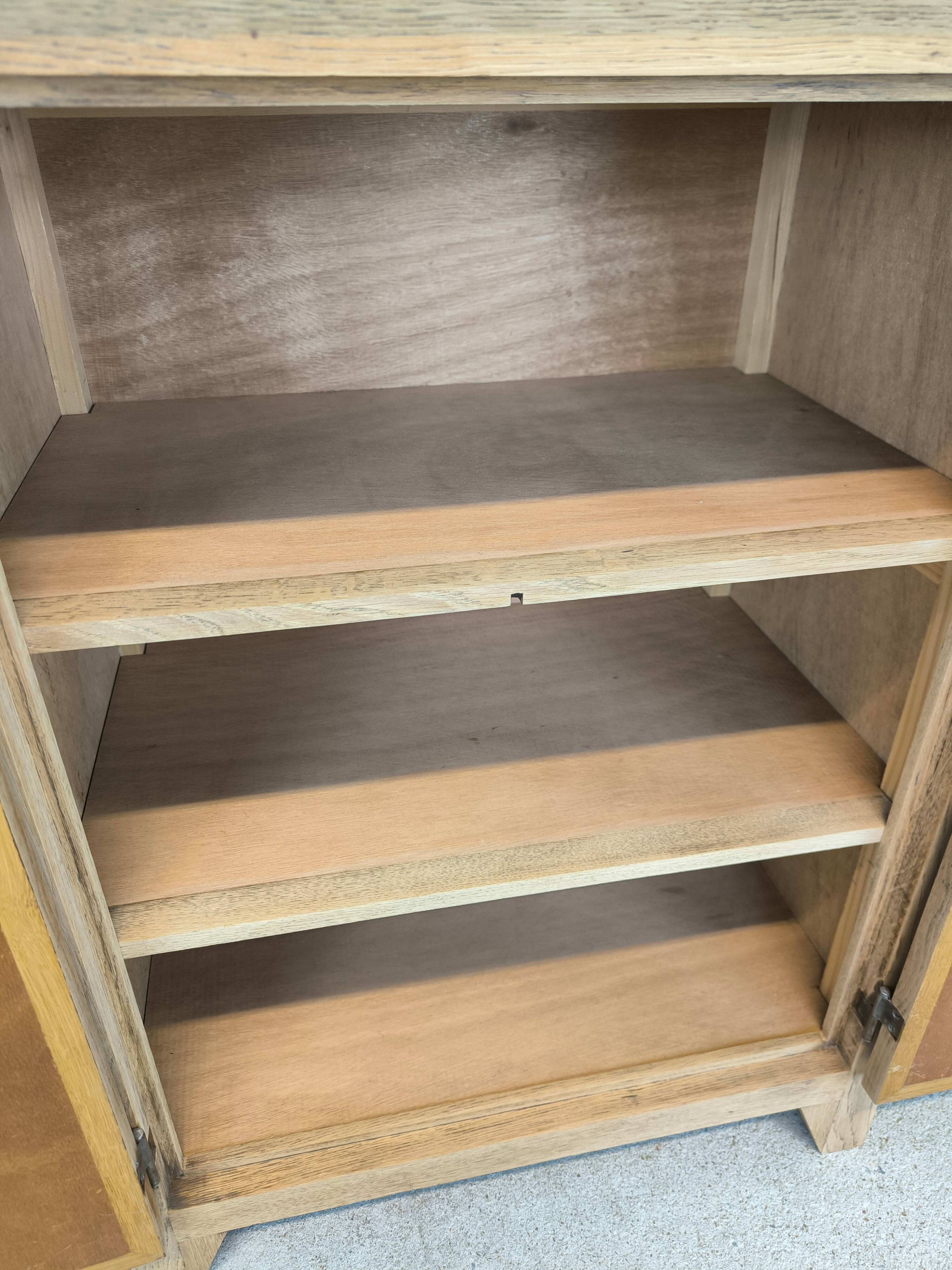 Small vintage two-door sideboard