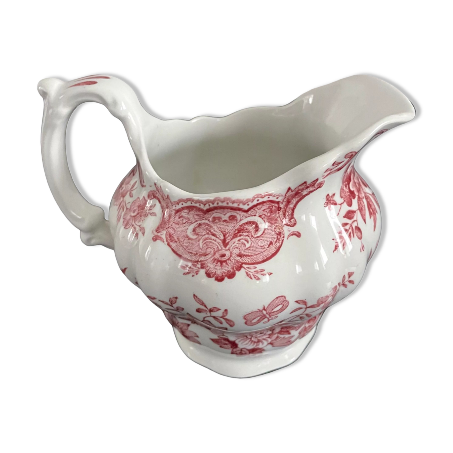 English porcelain milk jug RIDGWAY model Windsor