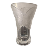 Crystal butterfly vase D Arques