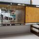 Osvaldo Borsani Mid-Century Modern Italian Walnut and Maple Sideboard, 1950