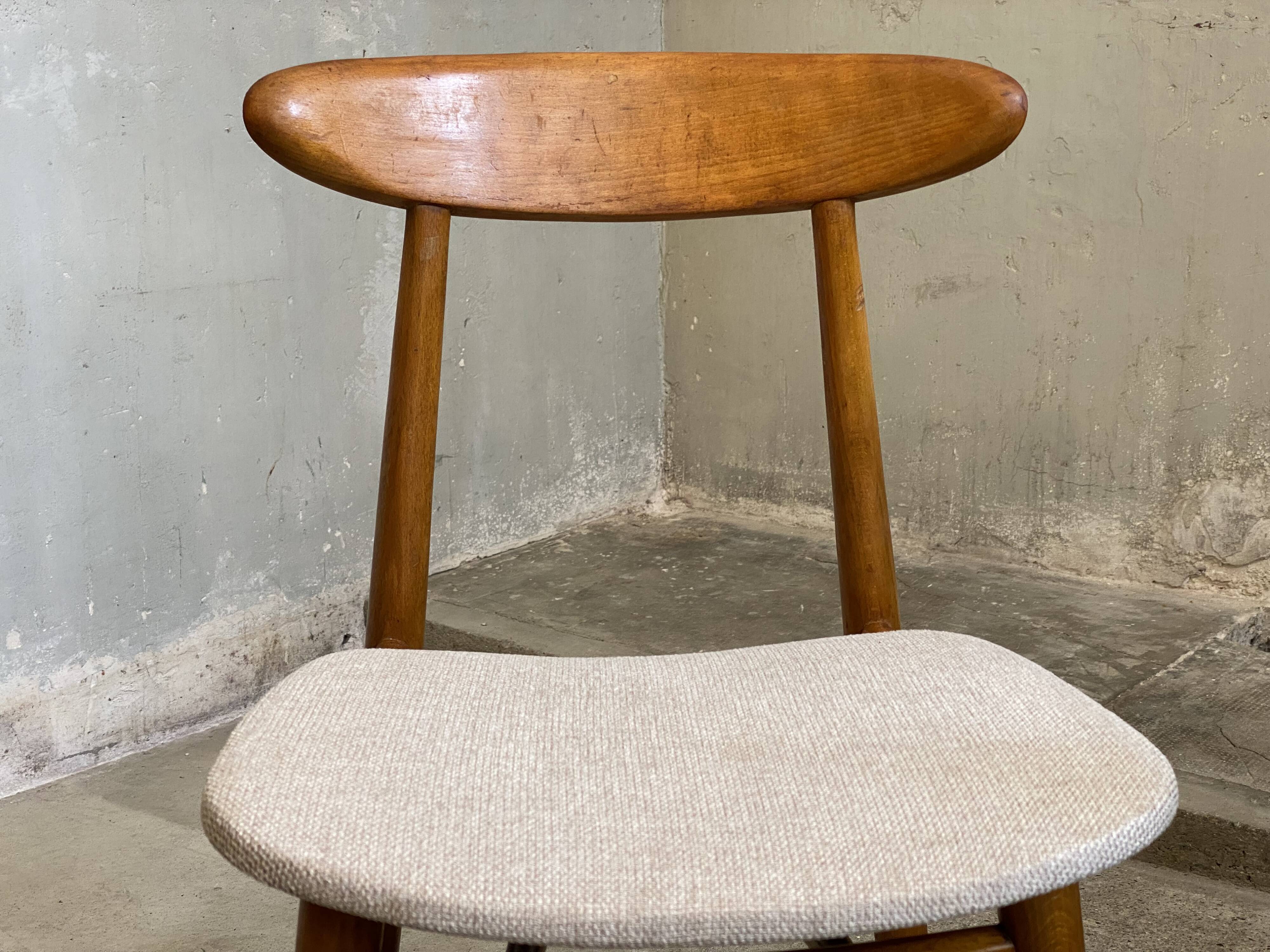 pair Scandinavian chairs from the 60s