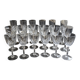18 stemmed glasses in Arques crystal