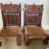 Pair of armchairs