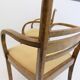 Set of 2 Art Deco chairs in birch burl