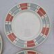 Lot De 8 Assiettes Plates Manufacture Salins
